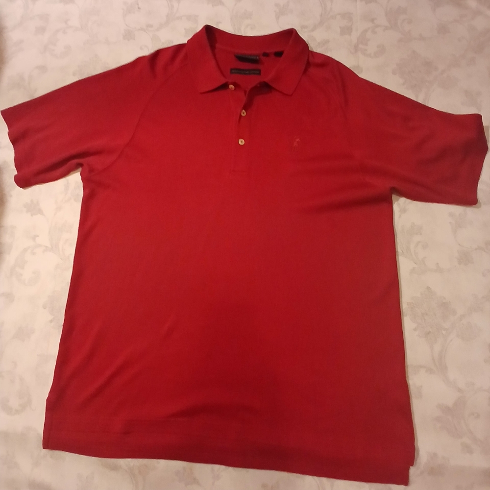 Bobby Jones red polo size large